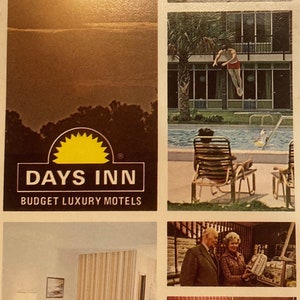 Three 1980s Days Inn postcards