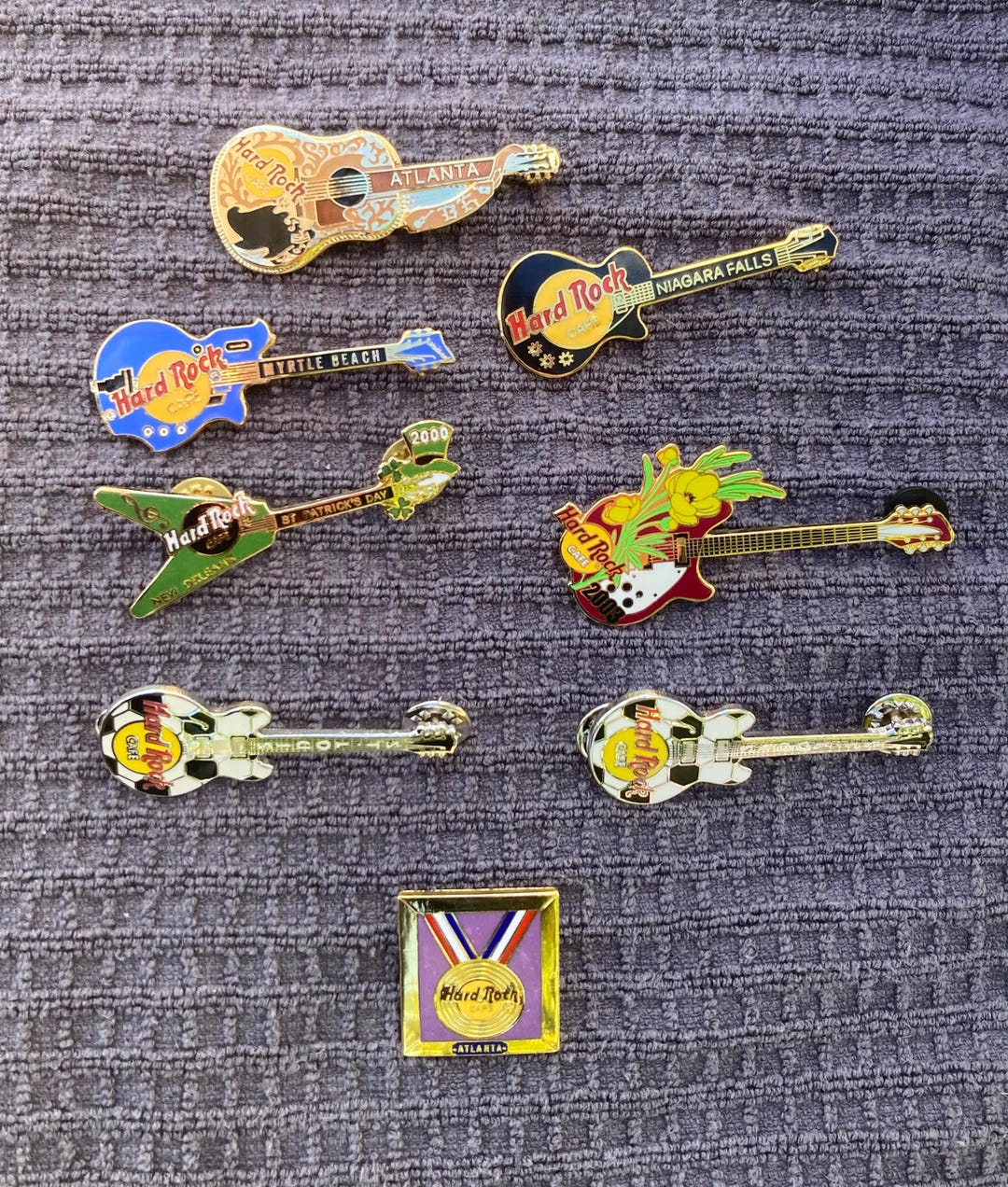 Hard Rock ギターピンバッジセット ハードロックカフェ ピンバッジ セット｜Yahoo!フリマ（旧PayPayフリマ）