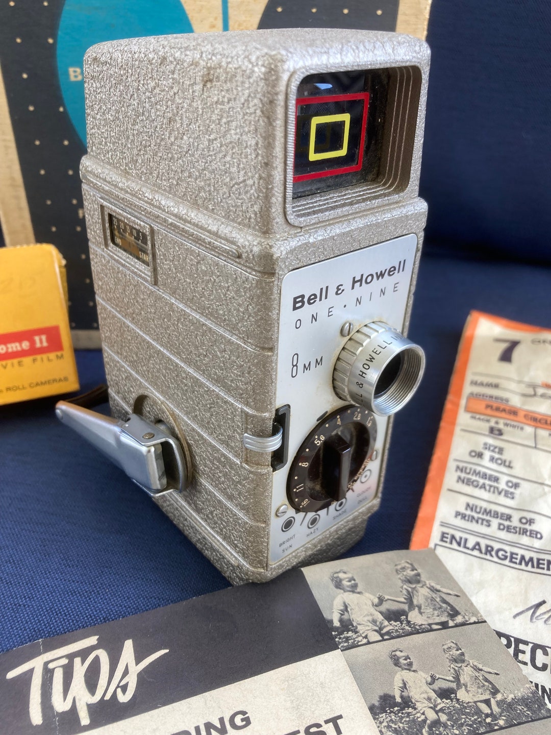 Bell Howell 8MM Film Camera Etsy