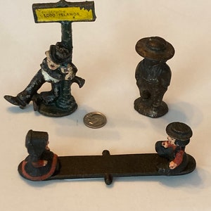 Omish cast iron figurines