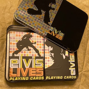2 Jeu de cartes Elvis non ouvert