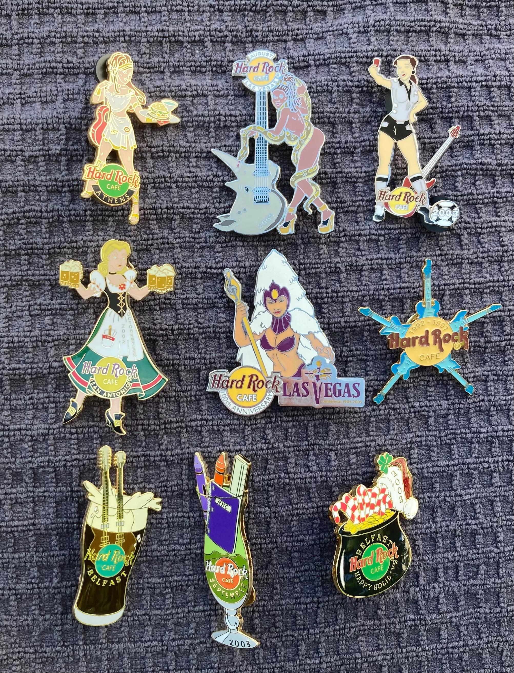 Hard Rock Cafe Pins - Etsy