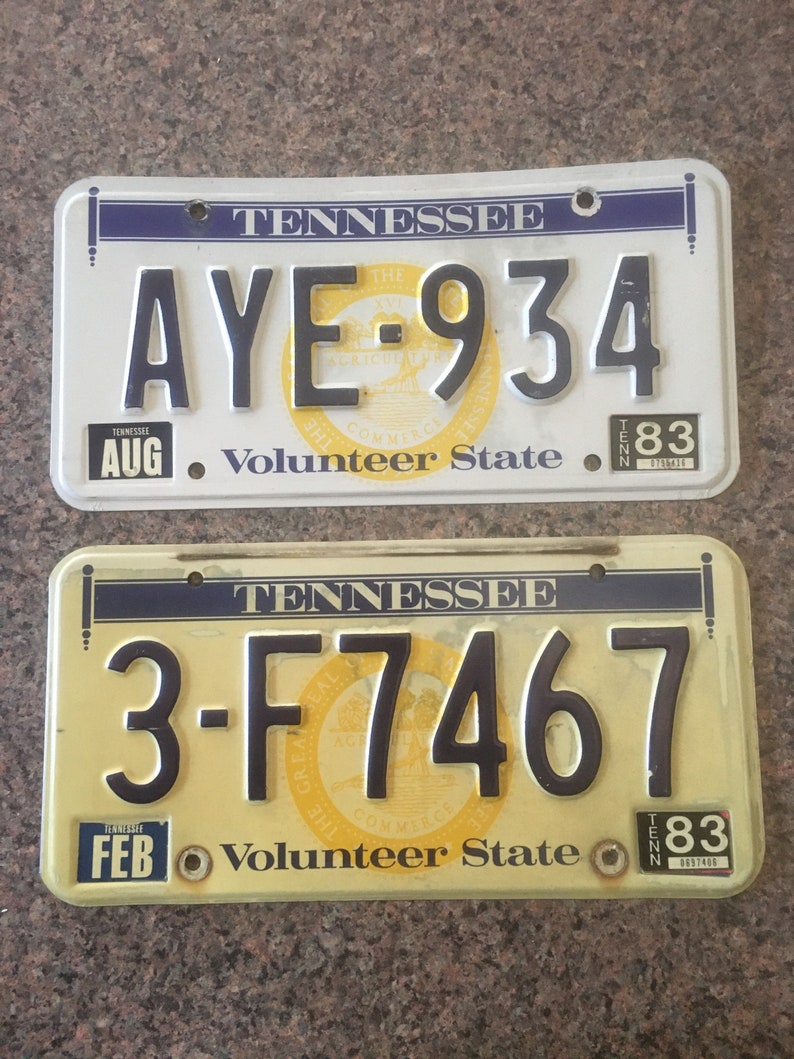 Tennessee tags Etsy