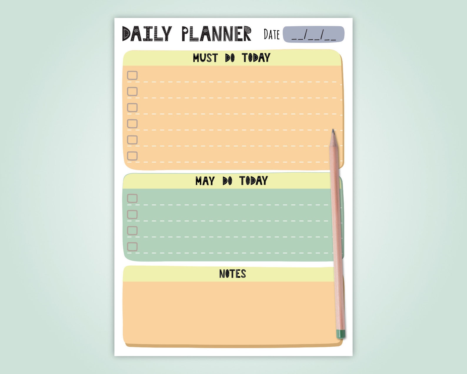 must-do-may-do-to-do-list-planner-notepad-desk-pad-planner-etsy