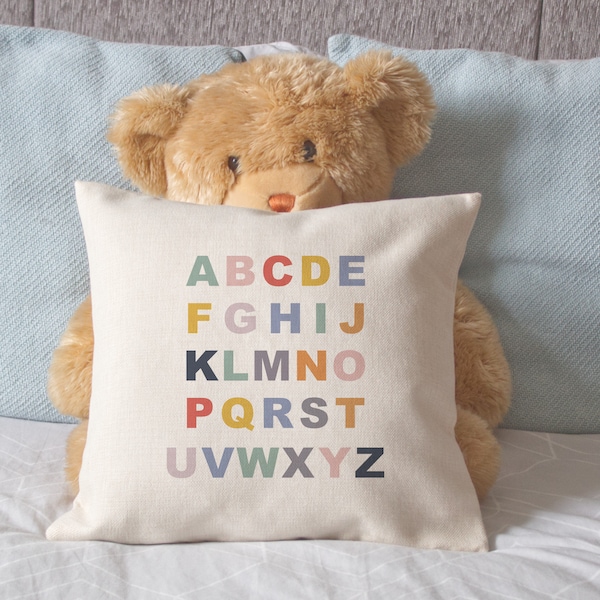 Alphabet Cushion Etsy