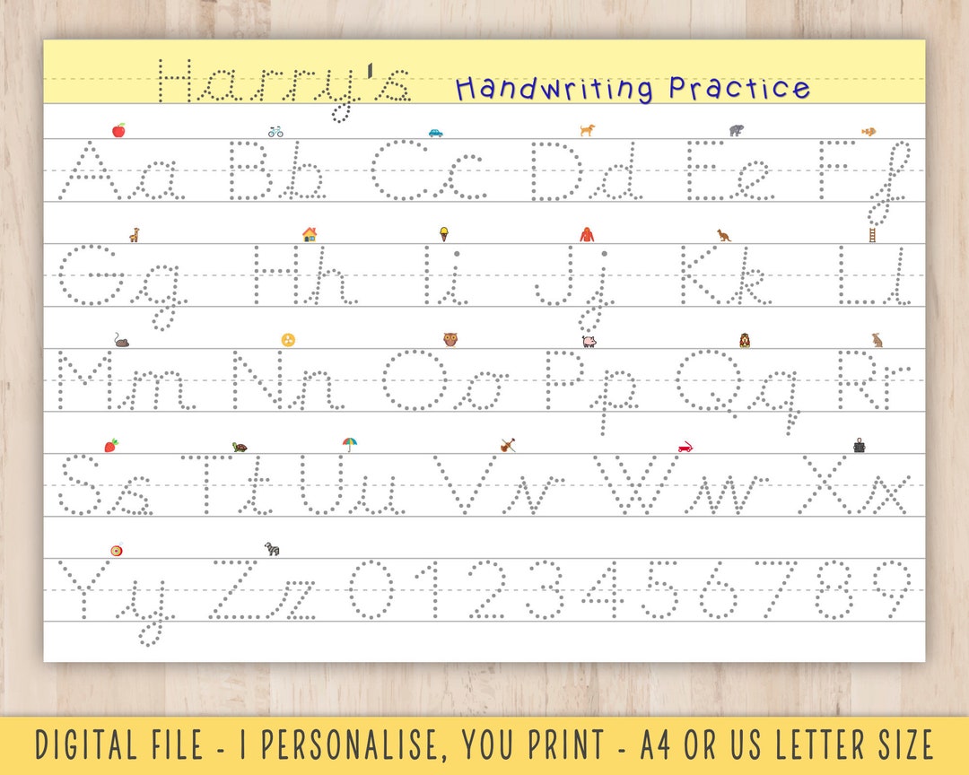 Just Handwriting *PRE-CURSIVE - Senior Infants (incl Free Practice Copy)