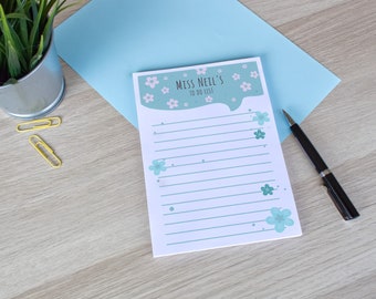 To-Do List Planner Notepad | Desk Pad Planner | To Do List Notepad | A5 Desk Planner | Daily Agenda & Organiser | Teacher Gift