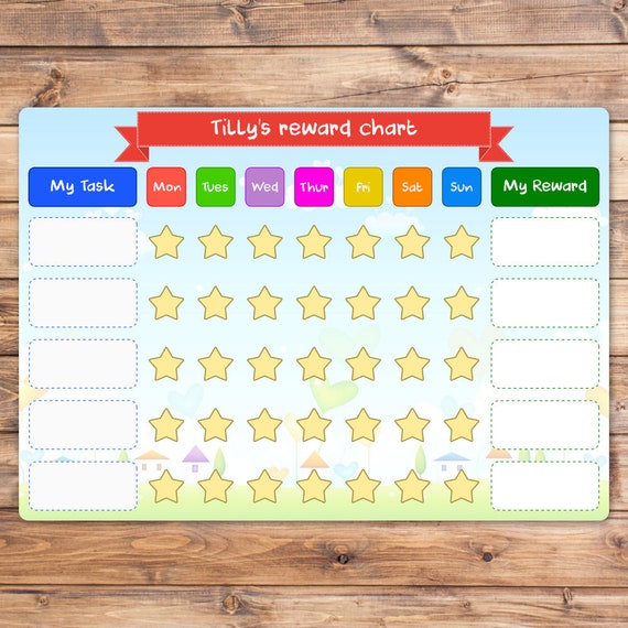 Whiteboard Reward Chart