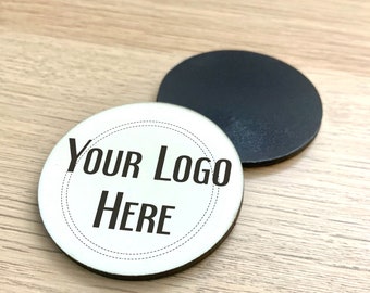 Logo Fridge Magnets,Custom Create Your Own Magnet, Personalised Magnet, Business Branding Merchandise, Customer Appreciation Gifts