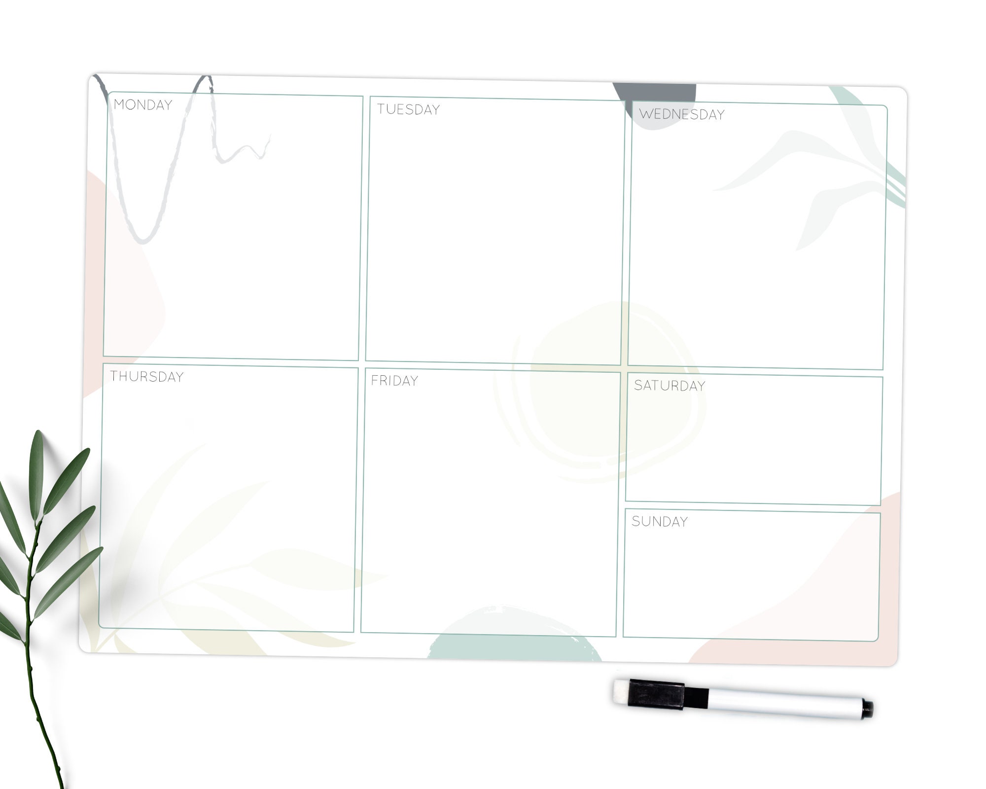 Weekly Planner Whiteboard Large A3 Weekly Dry Wipe Wall Etsy weekly-planner-whiteboard-large-a3-weekly-dry-wipe-wall-etsy