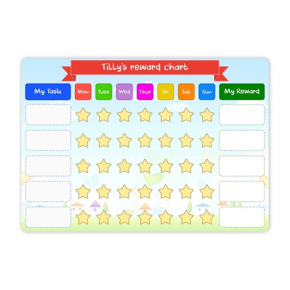 Whiteboard Reward Chart