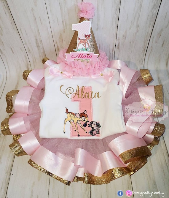 bambi 1st birthday outfit