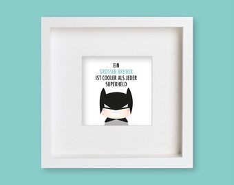 Superheroes with frames