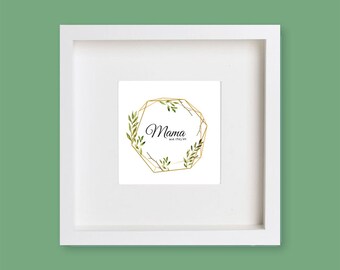 Mom since 1982 - for Mother's Day in a picture frame