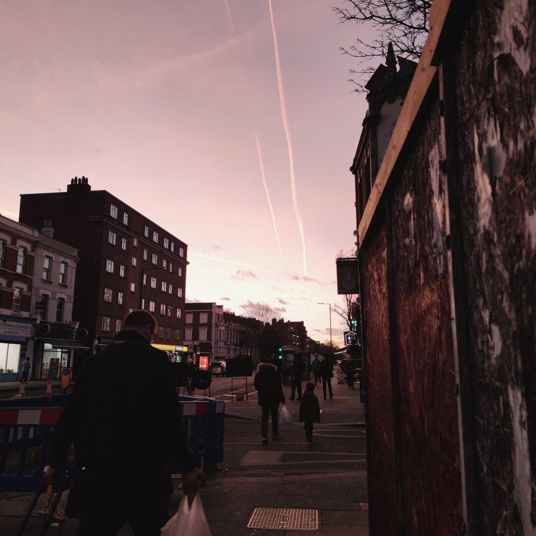 Shepherd's Bush Print London Sunset Print London - Etsy