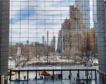 Columbus Circle Print, New York City Print, New York Print, New York Photography, Colour Photography, Manhattan Print, New York Cityscape