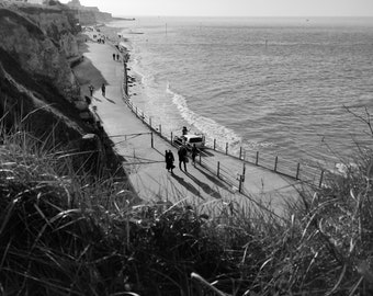 Margate Photography, Margate Print, England Photography, Coastal Photography, Seaside Print, Seascape Photo, Black And White, Scenic Print