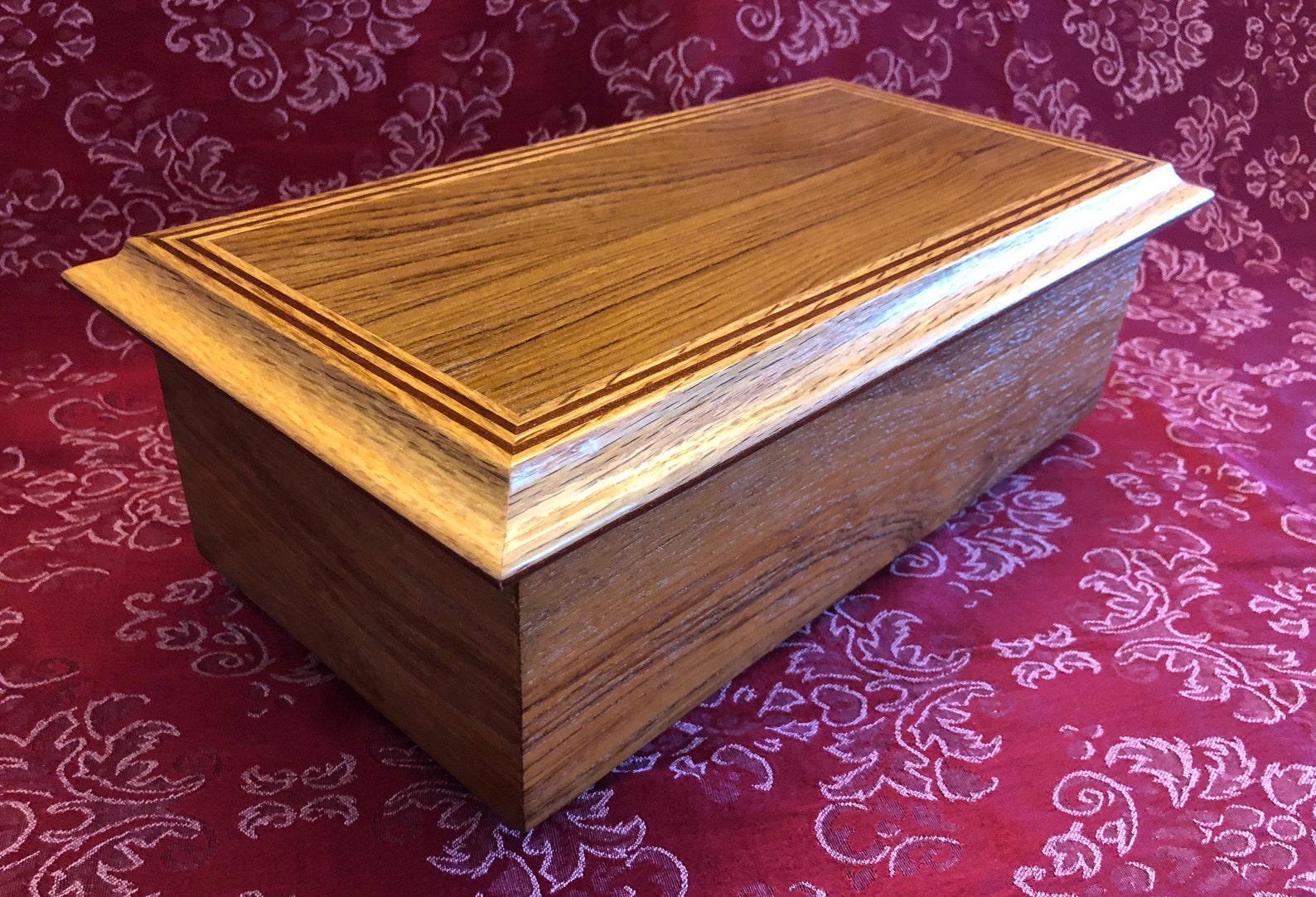 Handmade Wooden Jewelry Box Wood Keepsake Box, Trinket Box Gift Idea Etsy New Zealand