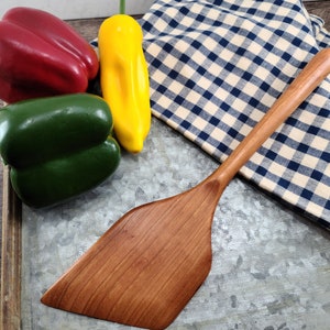 Handmade Cherry Saute Spoon, Gourmet Kitchen Utensils, Wood Kitchen Utensils, Kitchen Spoon, #035-C
