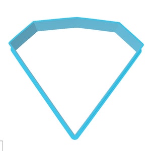 Diamond - Cookie , Fondant & Polymer Clay Cutter | 3D Printed Custom Made Shape Cutters