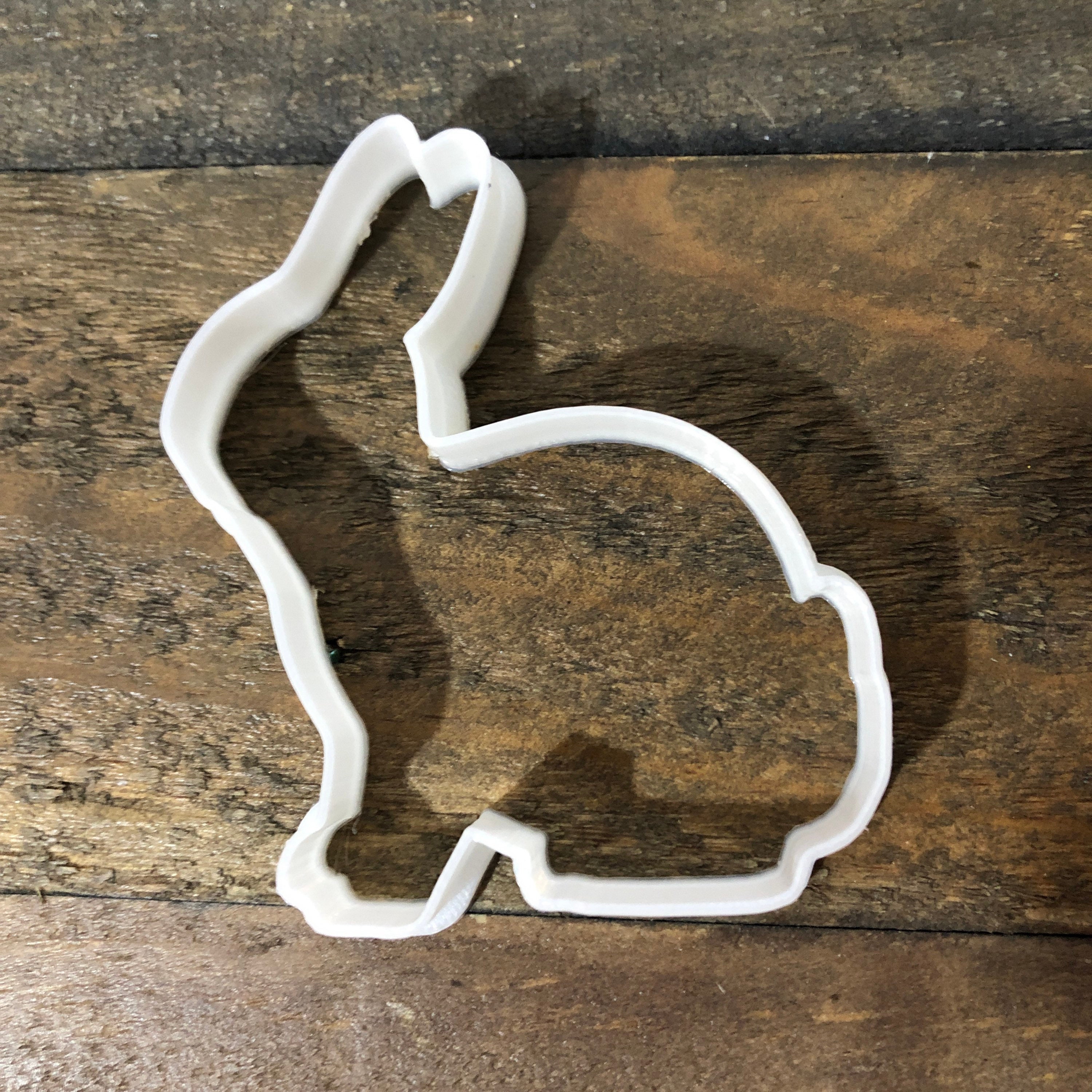Easter Bunny Sitting Custom Made Cookie & Fondant Cutters 3D
