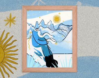 FRAMED Art Print | Argentina