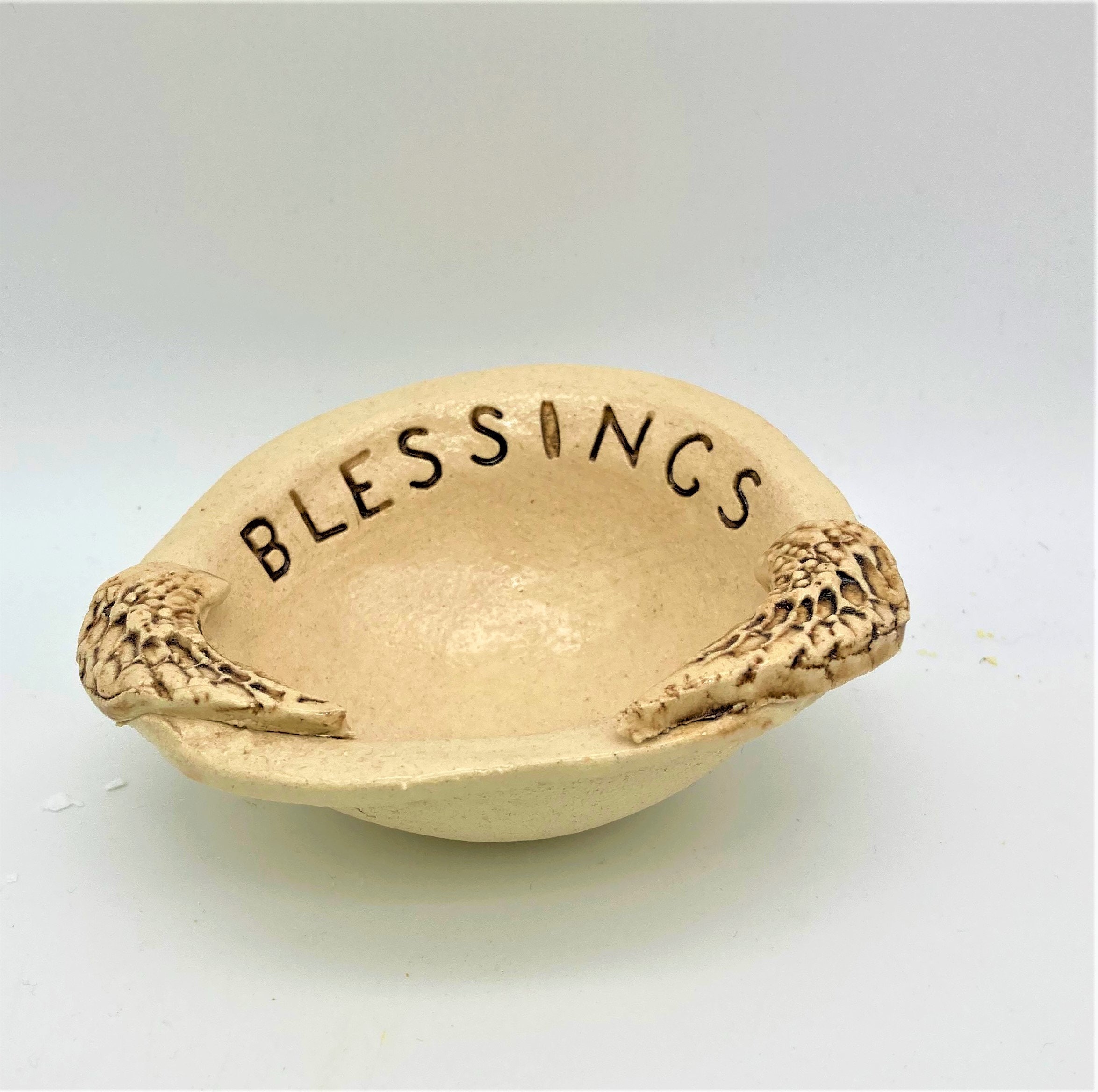 Tiny Handmade Ceramic Blessing/Gratitude Bowls Etsy