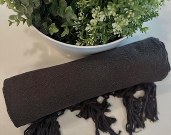 XL Cotton Baby Carrier Mexican Rebozo - Cocoa Roots - 98 inch (2.5m) X 23 inch (60cm). Ideal for Doulas, Midwifes, Prenatal Care and Babies.