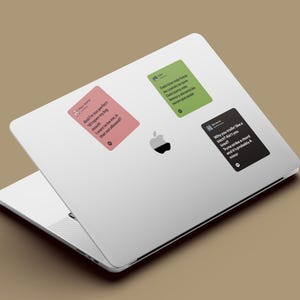 stickers trendy laptop custom