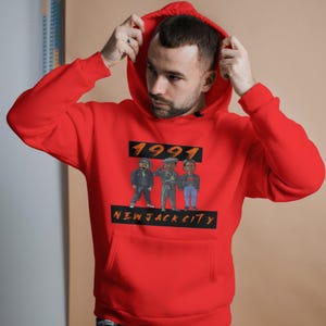 Classic Movie 90s New Jack City -  Hooded Sweatshirt