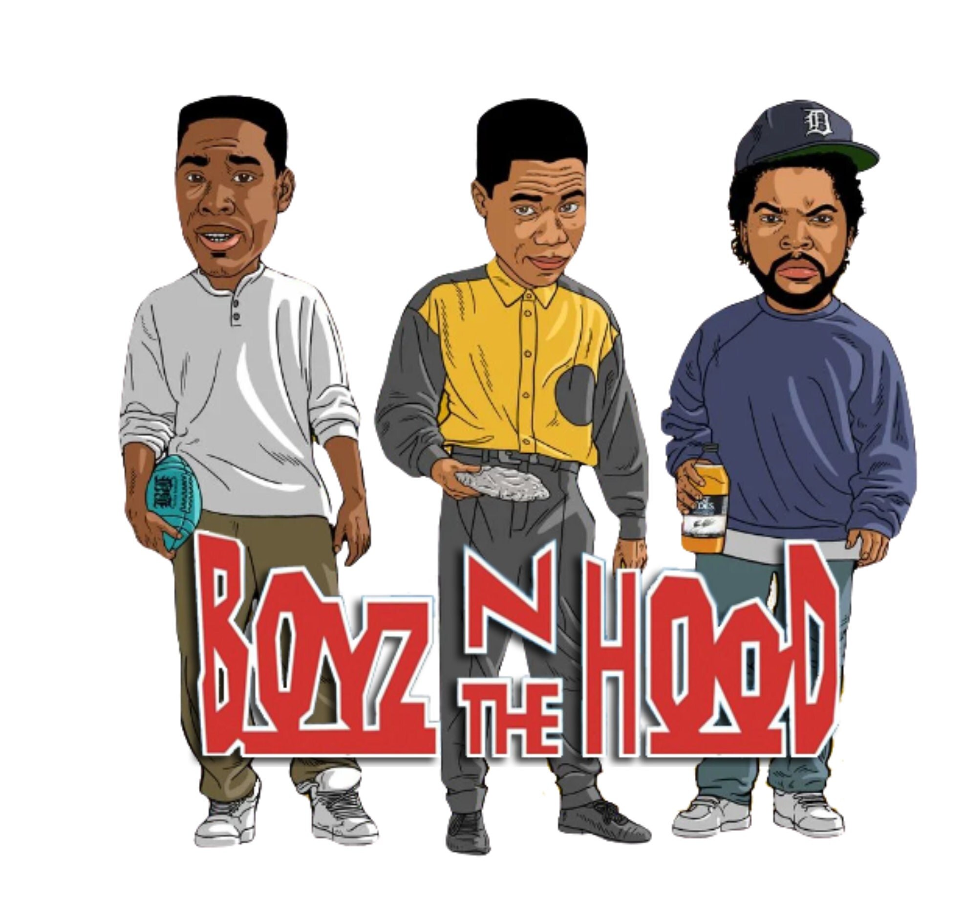 Boyz N the Hood Movie Themed Custom Hoodie / Sweatshirt Etsy