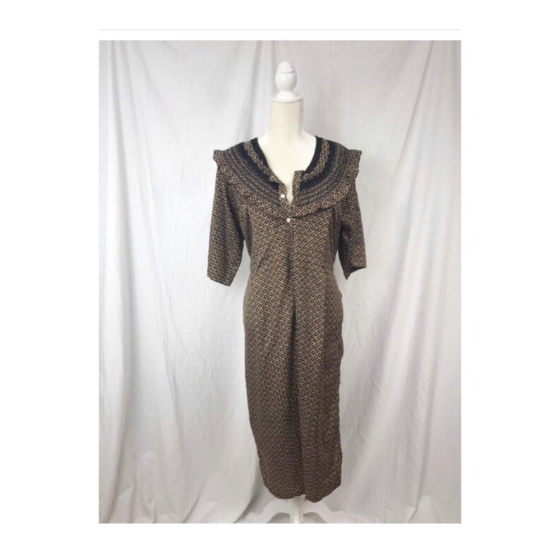 Vintage 70/'s CaftanNursing Gown