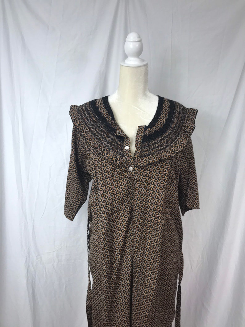 Vintage 70/'s CaftanNursing Gown