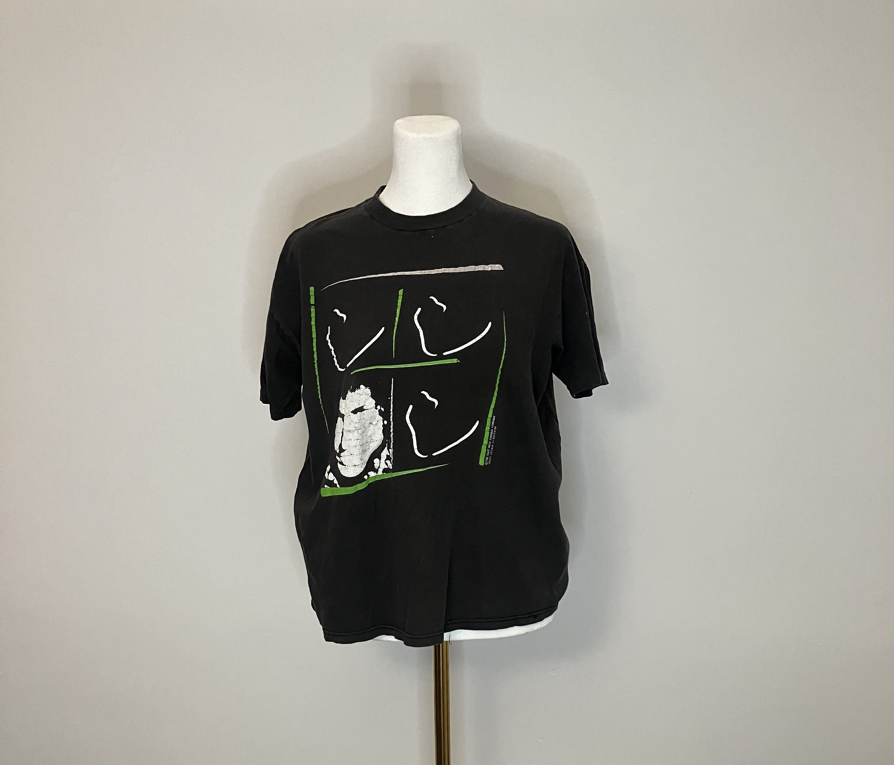 Vintage Bob Dylan 1989 Never Ending Concert Tour T-shirt- Medium