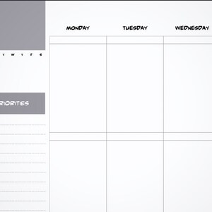 Printable Happy Planner Blank Templates All Three Sizes NO SVG FILE - Etsy