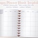 Printable Happy Planner Blank Templates All Three Sizes NO | Etsy