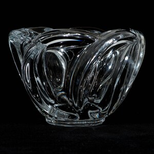 Art Vannes France Crystal Bowl