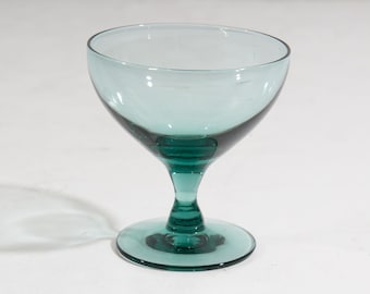 Russel Wright Morgantown American Modern Seafoam Green Cordial Glass