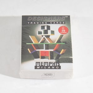 Designers Trading Cards 1995 Memphis Milano Acme Studios Trading Cards