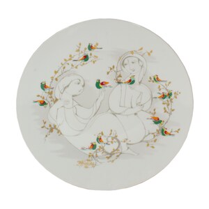 Bjørn Wiinblad Rosenthal Studio Line Porcelain Wall Plate
