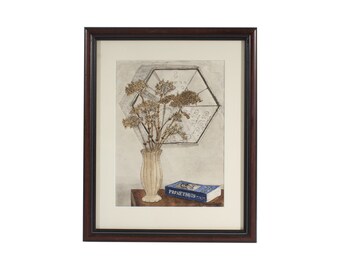 James Spencer Russell Signed 1990 Watercolor Still Life Painting