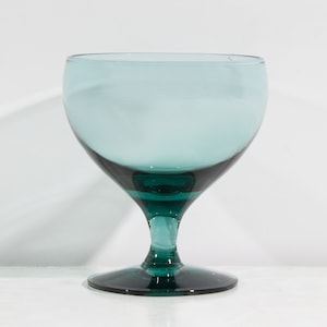Russel Wright Morgantown American Modern Seafoam Green 3.25” Wine Glass