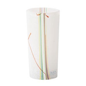 Bertil Vallien Boda Glass &quot;Rainbow&quot; Vase