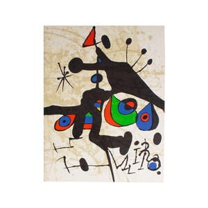 Joan Miró 1972 “Miró: Sobre Papel” Pierre Matisse Gallery Exhibition Catalogue