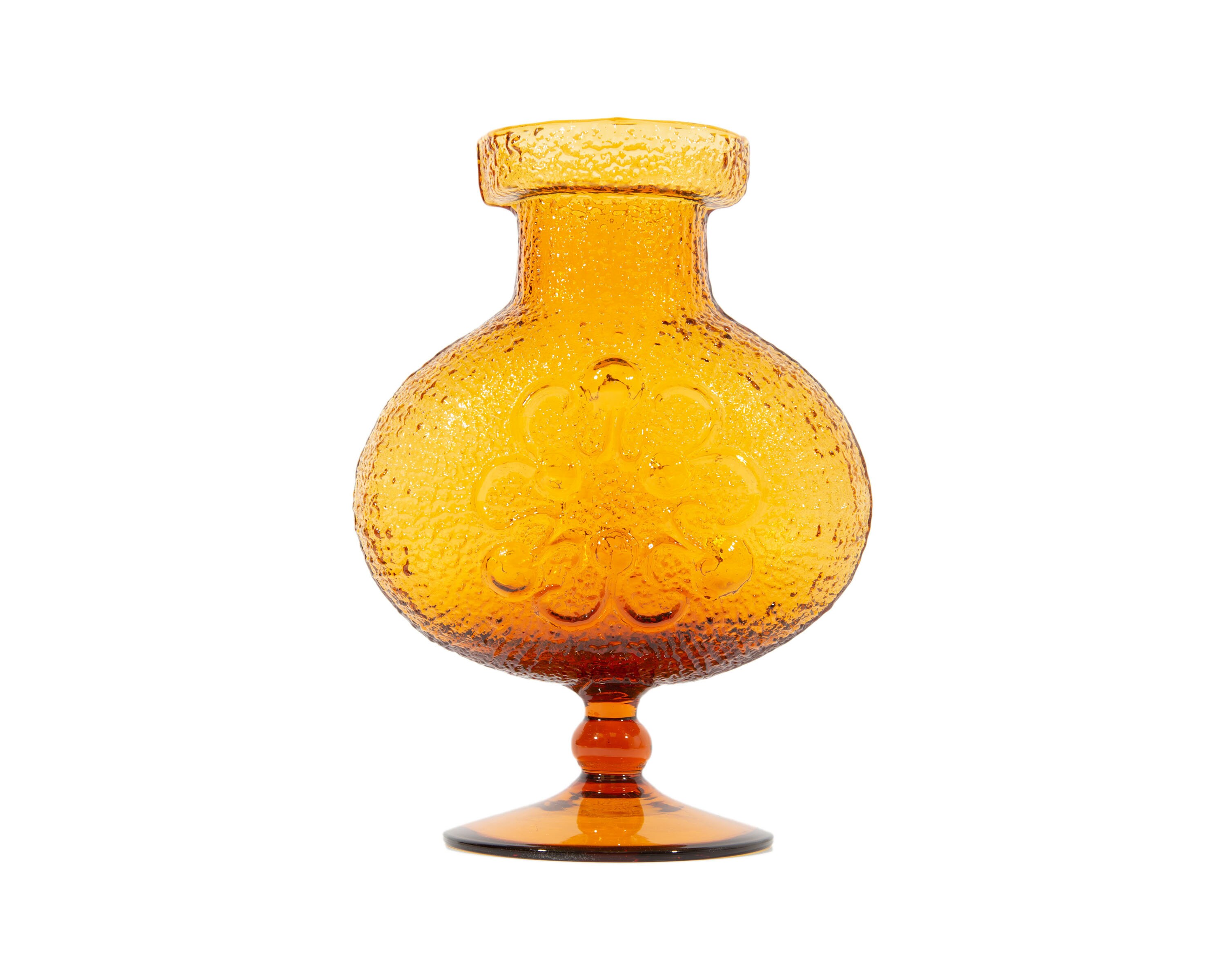 Wayne Husted Signed Stelvia "Antigua" Glass Italian Vase
