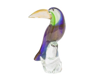 Vintage Murano Italian Art Glass Bird