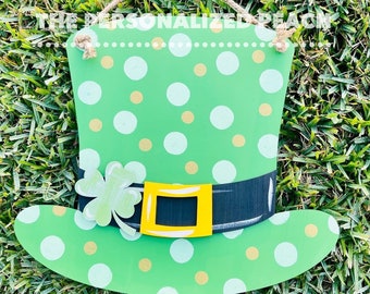 St. Patrick’s Day Hat Door Hanger