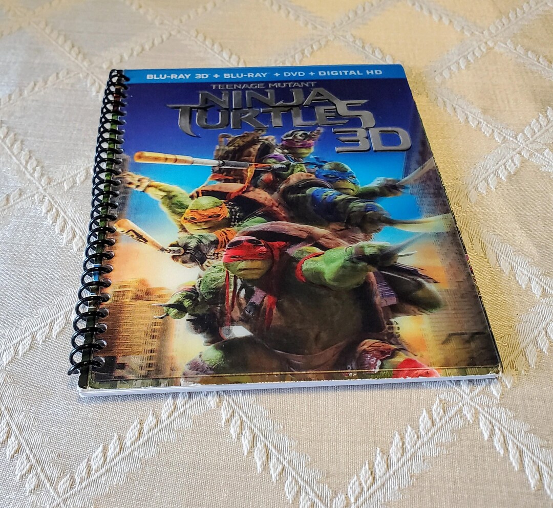 Repurposed DVD Cover, Notebooks, Handmade Journal, Repurposed Chipboard ...