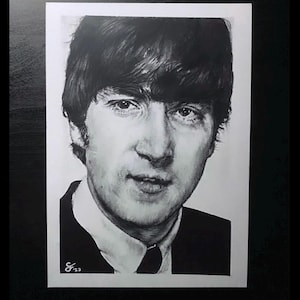 Art Prints Music John Lennon The Beatles