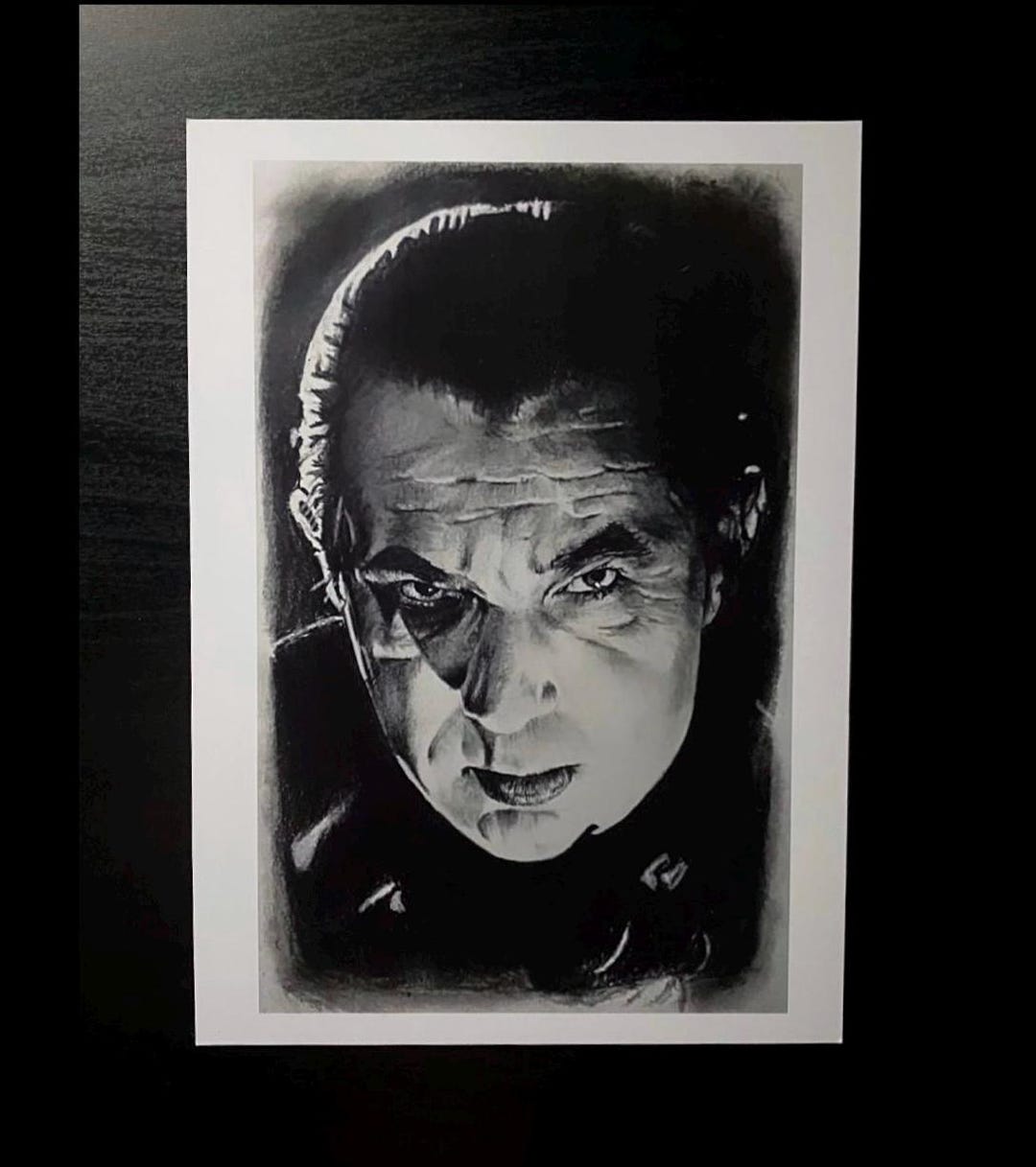 Bela Lugosi as Dracula Portrait - Print of Original Artwork. Universal ...